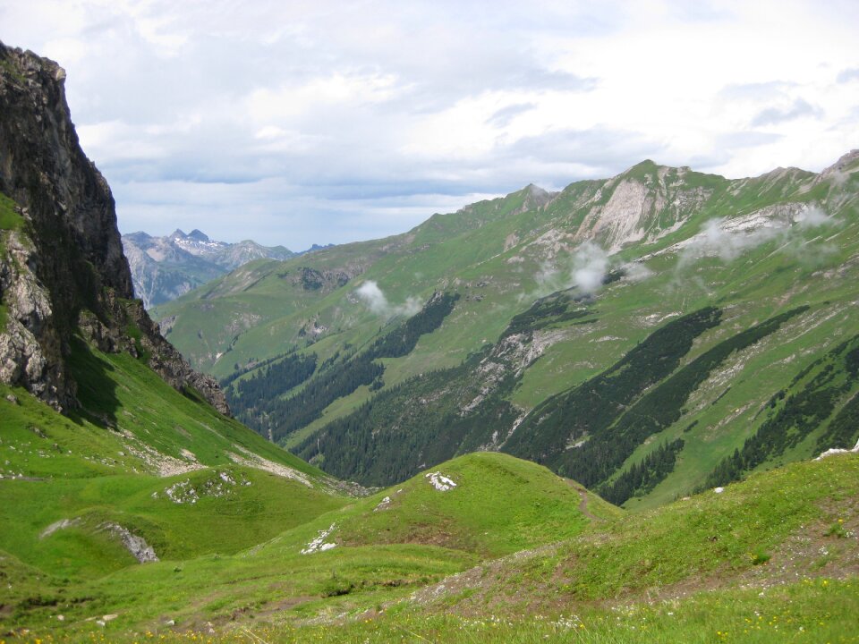 Summer landscape europe