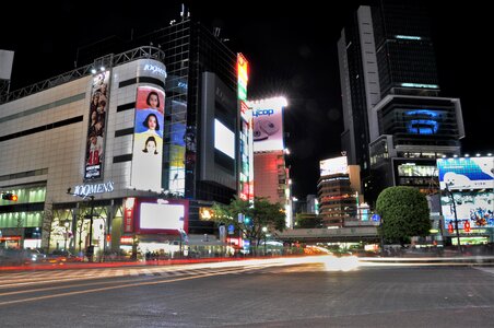 Japan shibuya street head