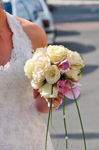 Bouquet pink the bride
