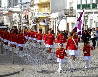 Fanfare music uniform