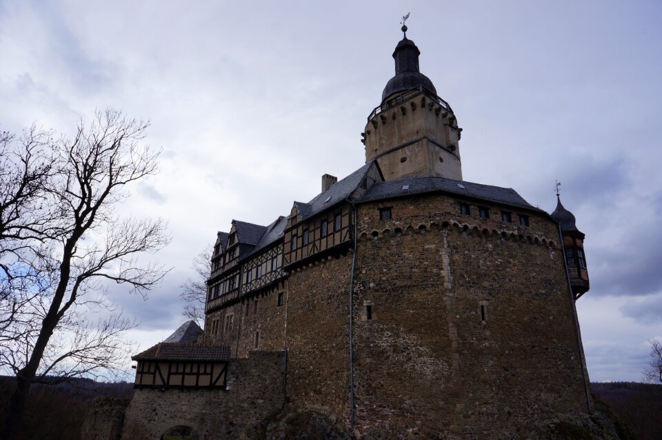 Germany castle falkenstein falcon