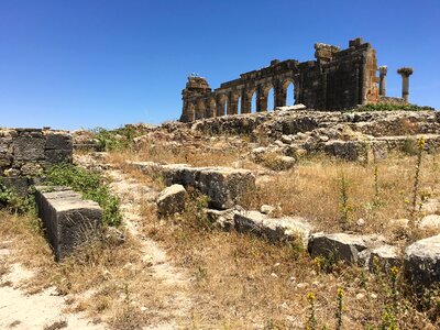 Roman ruins history africa