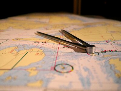 Nautical chart navigation