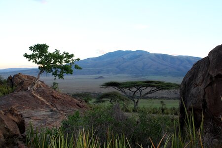 Landscape eevning twilight