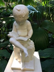 Book figure garden