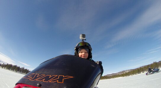 Helmet winter gopro