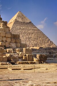 Pyramids of giza unesco world heritage photo