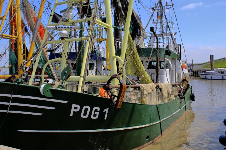 Fishing water sea photo