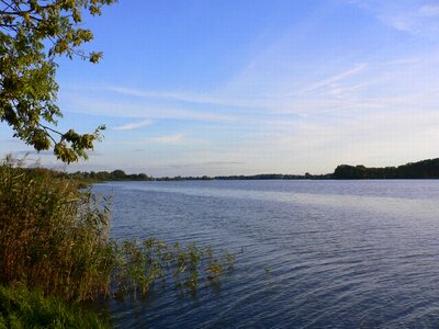 Quiet evening landscape photo