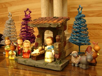 Christmas manger jesus