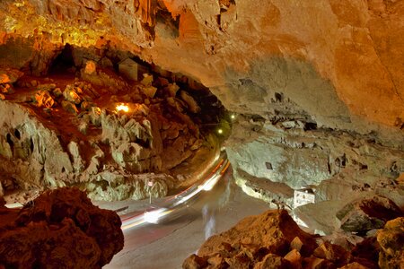 Interesting underground stone