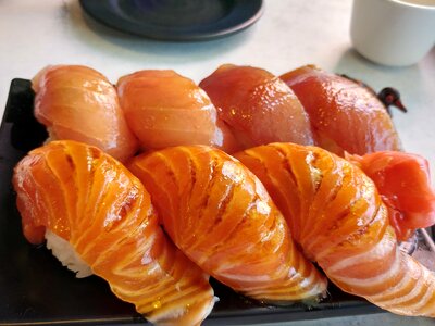 Japan care raw fish