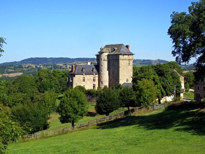Medieval castle keep architecture