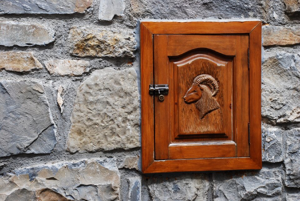 Outside stone facade