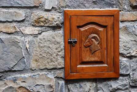 Outside stone facade