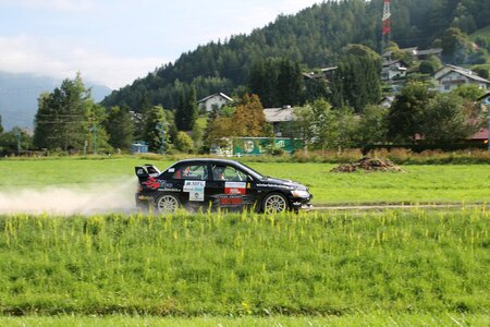 Racing car speed sports car