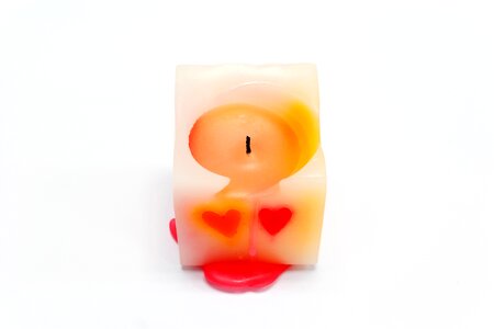Candle light a candle wax