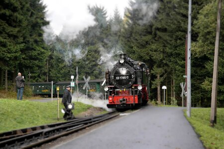 Railway nostalgia steam railway railcar photo