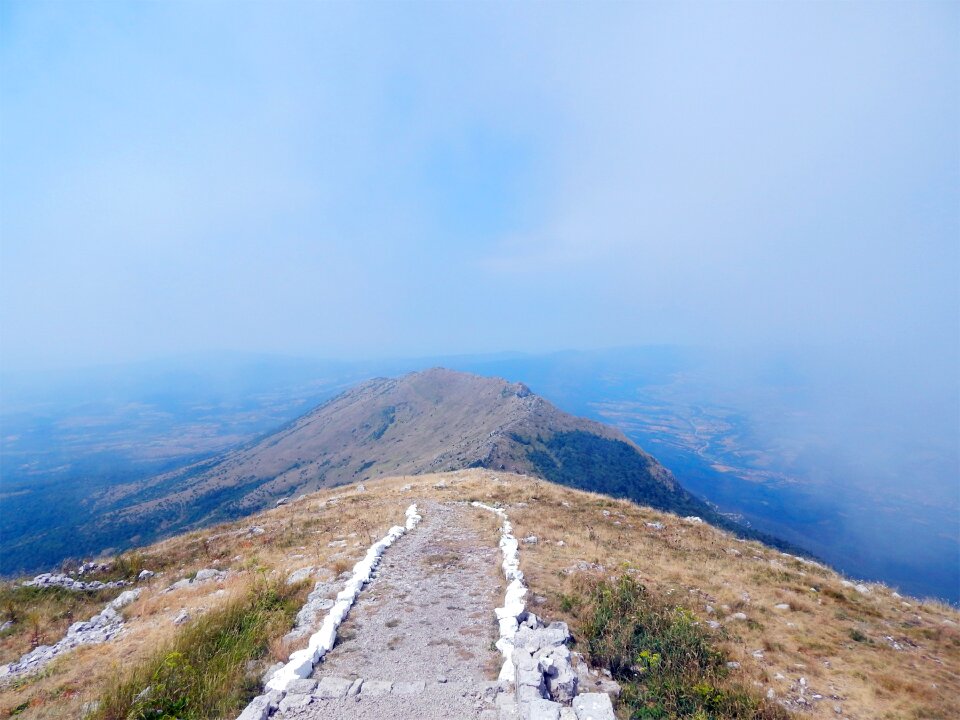 Hiking hiking trail sky
