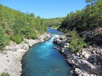 Nature rock water