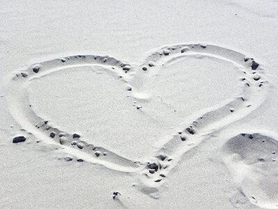 Lake huron beach love photo