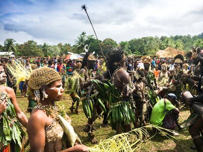 Tribe africa dance