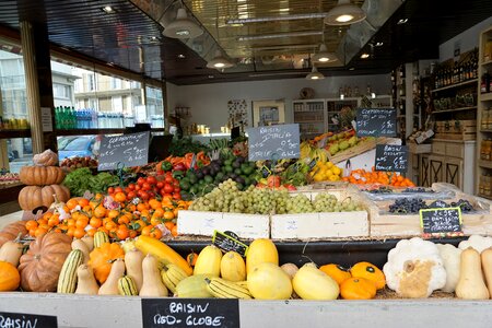 Fresh vegetables fruit