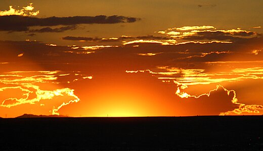 Sky orange