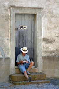 Man village photography