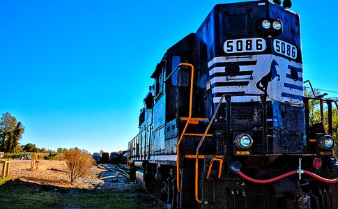 Railroad rail transport photo