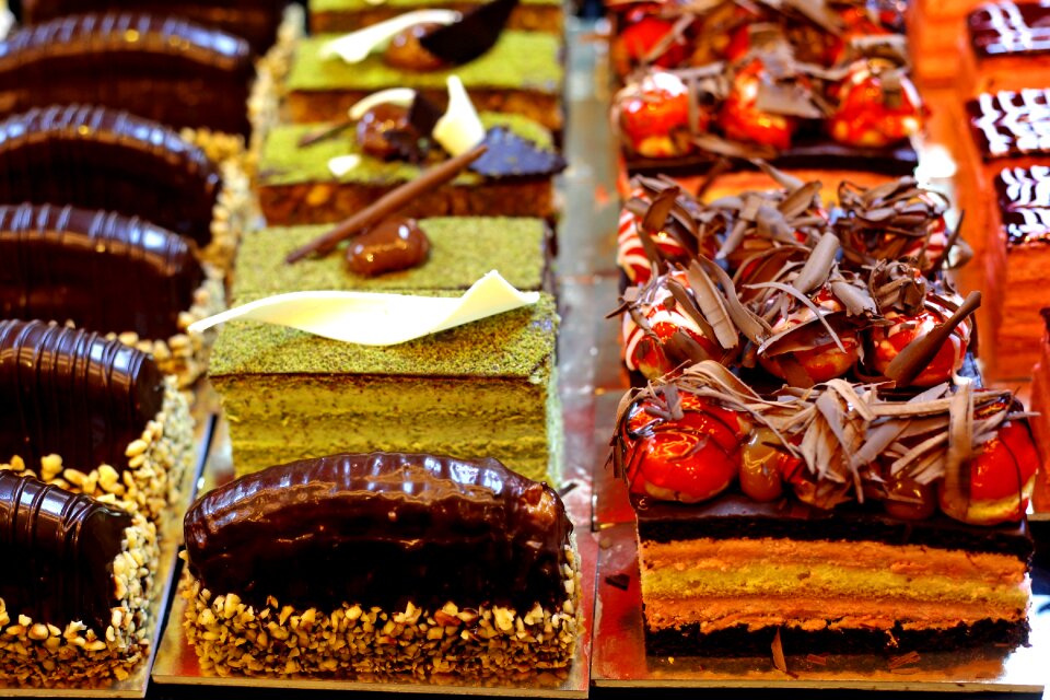 Cake strawberry cake chocolate cake