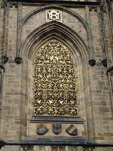 Historic center historically st vitus cathedral photo