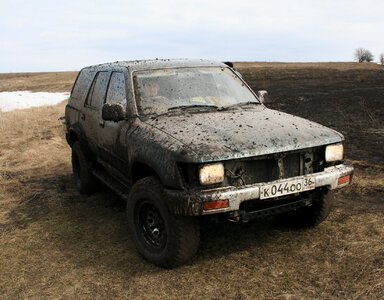 Jeep car countryside