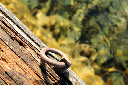 Attach fixing iron ring