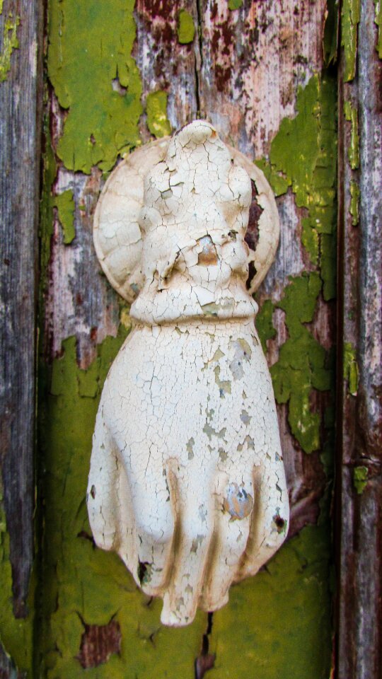 Weathered door entrance
