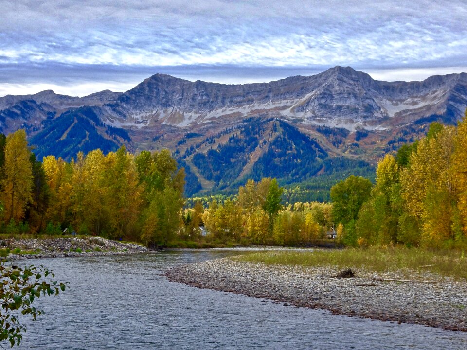 River biking rockies