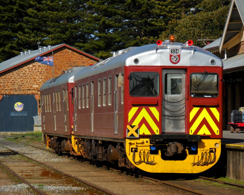 Station track platform photo