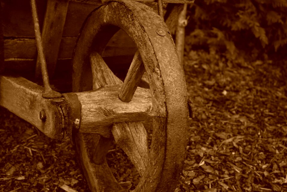 Peat wheelbarrow torfkarre