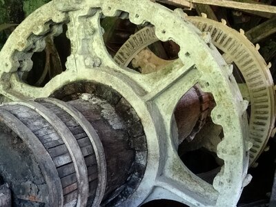 Mill mill wheel turbine wheel
