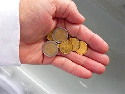 Currency coins finance photo