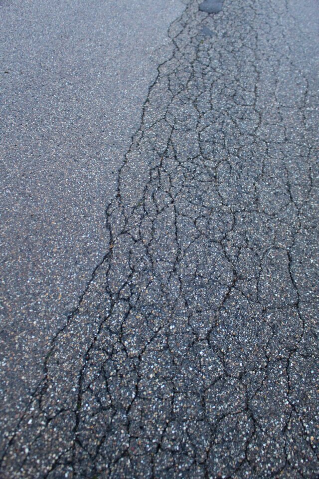 Structure road damage texture