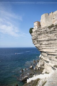 Cliffs island of beauty south corsica photo