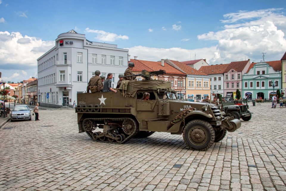Pelhřimov czech republic masaryk square