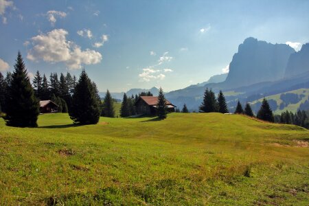 Mountain landscape prato