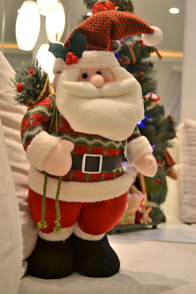 Santa claus christmas santa standing
