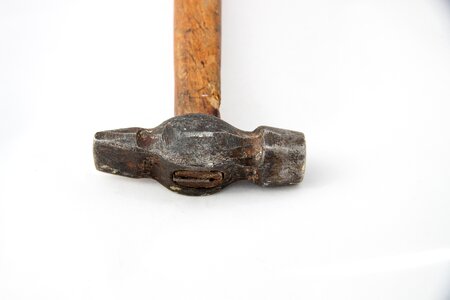 Hammer in tools metal photo