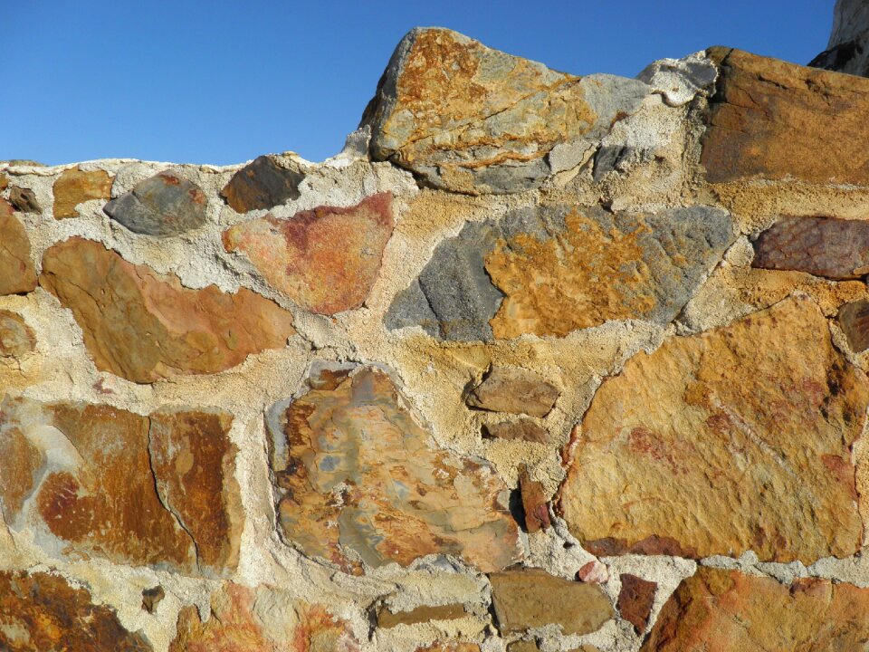 Stone wall nature old fashioned