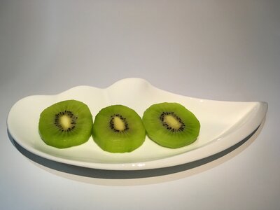 Wave plate kiwi green heart zhouzhi kiwi