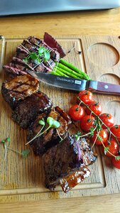 Restaurant meat food