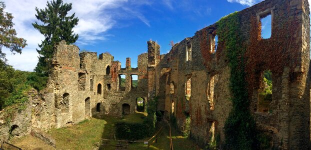 Castle ruins germany